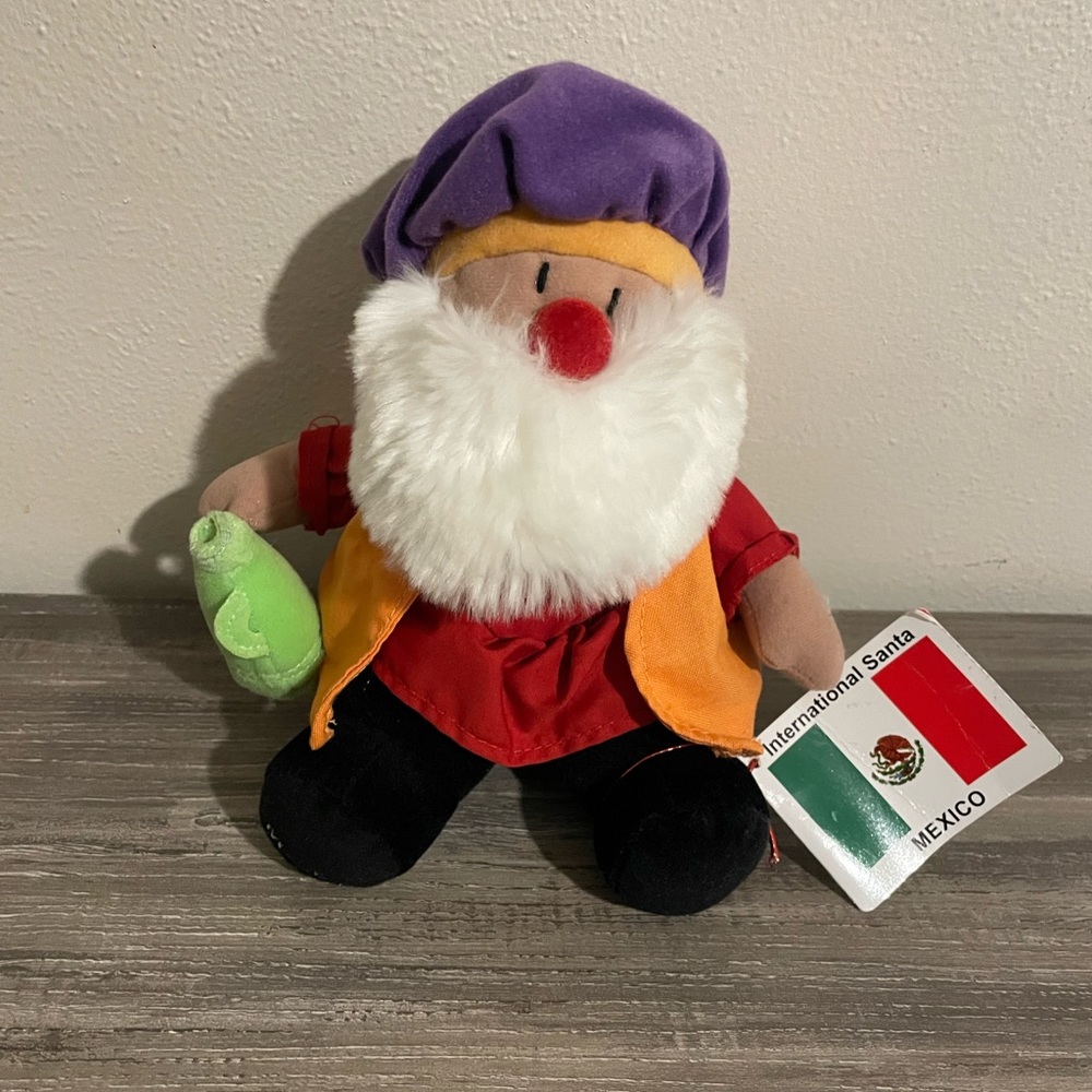 1990s International Santa Collection Mexico Stuffed Plush Sears Windsor